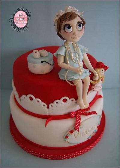 Little girl cake - Cake by Cristina Sbuelz