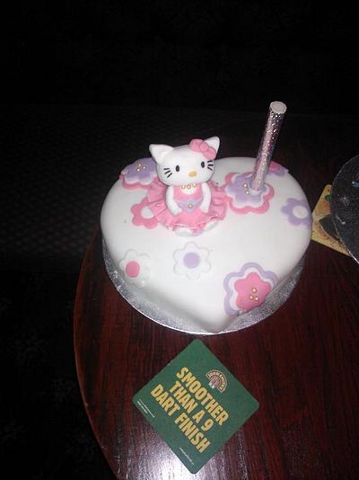 hello kitty cake - Cake by Stace's Bakes