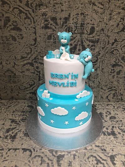 Baby shower cake - Cake by miracles_ensucre