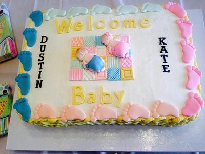 Baby Shower Cake - Cake by familycakesbyjackie
