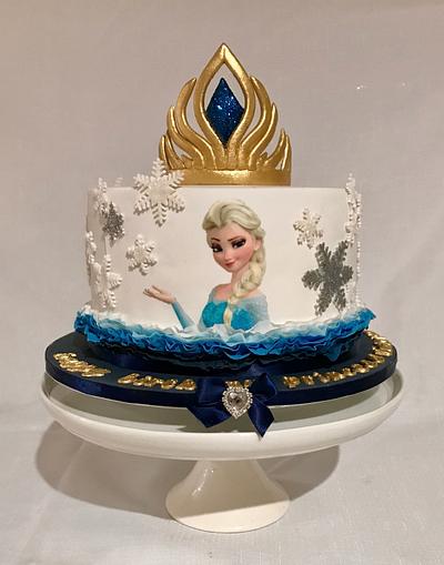 Frozen - Cake by The Noisy Cake Shop