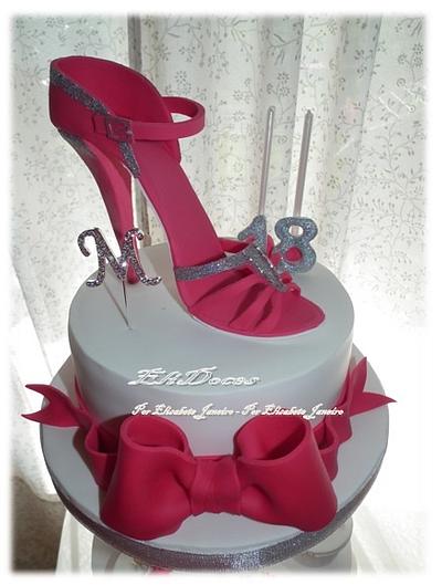 DAnce shoe cake - Cake by EliDoces - Elisabete Janeiro