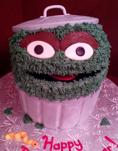 Oscar the grouch - Cake by My Cakes
