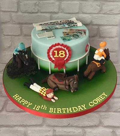 A day at the Races - Cake by Canoodle Cake Company