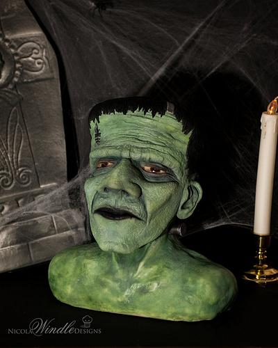 Frankenstein's Monster - Cake by Extreme Bakeover