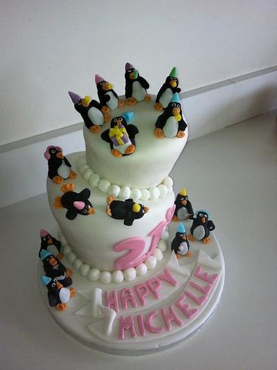Penguin Cake  - Cake by Shirley Jones 
