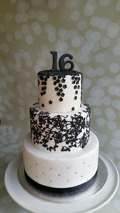 Sweet 16 - Cake by Simone van der Meer