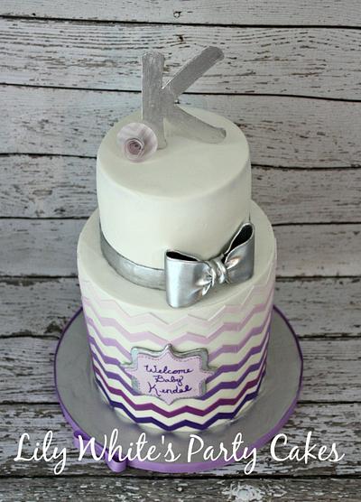 Ombre explosion!  - Cake by Lily White's Party Cakes