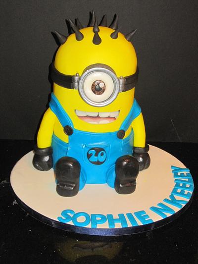 make mine another minion lol  - Cake by d and k creative cakes
