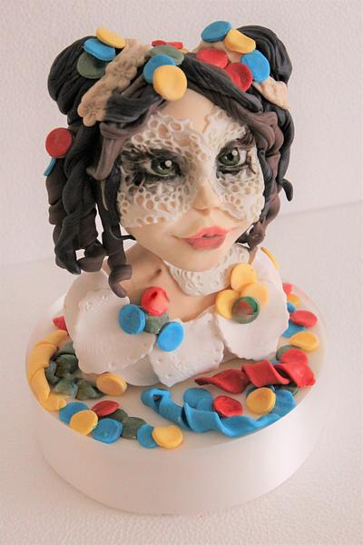 Carnival girl - Cake by N SUGAR ART