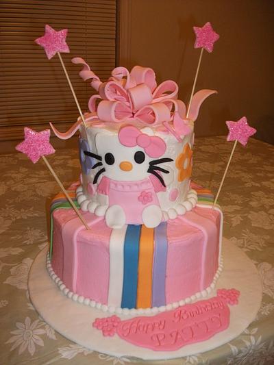 Hello Kitty  - Cake by DialaSweetCakes