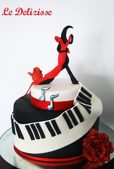 Shall we dance?????? - Cake by LeDeliziose