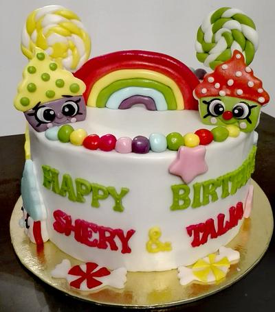 Cute girly birthday cake - Cake by Passant87
