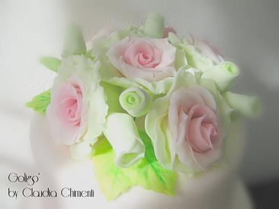 Roses topper - Cake by Claudia