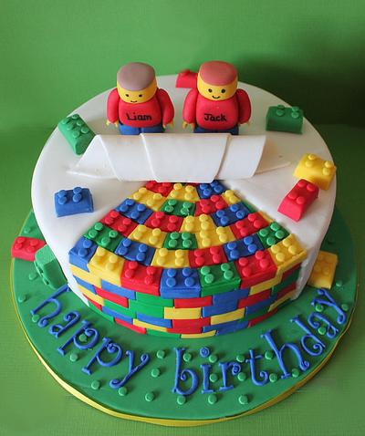 Lego cake - Cake by Sarah F