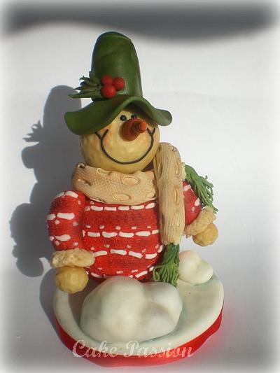 Snowman - Cake by CakePassion