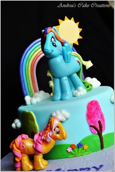 My Little Pony - Cake by Andrea'sCakeCreations