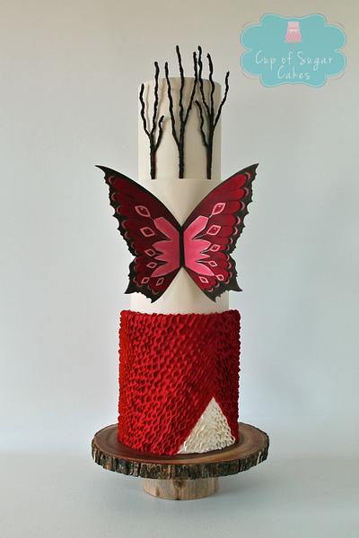 Scarlet Siren - Cake by Nichole Stiglich Cake Design