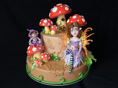 Fairy - Cake by ELLYSugarpassion