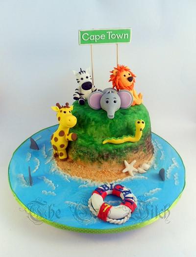 Global Warming in Africa - Cake by Nessie - The Cake Witch