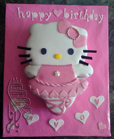 Hello Kitty - Cake by Dina
