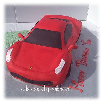 Ferrari cake - Cake by Aoibheann Sims