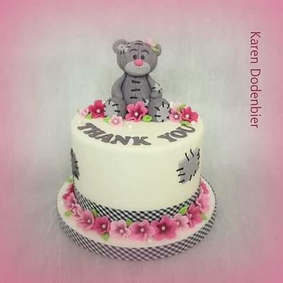 Thank You Bear - Cake by Karen Dodenbier