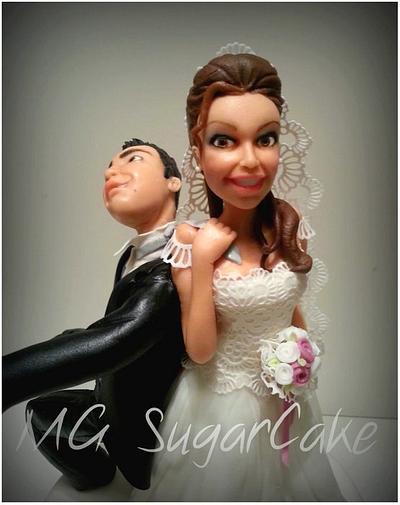 wedding topper - Cake by MG SugarCake