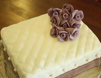 Violet Roses - Cake by Niha Naina