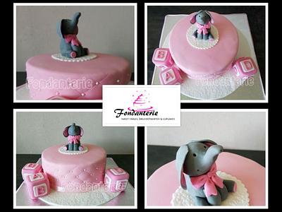 Babyshower cake - Cake by Fondanterie