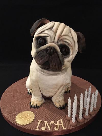 Pug cake - Cake by Galatia