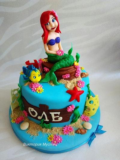 Mermaid cake - Cake by Victoria