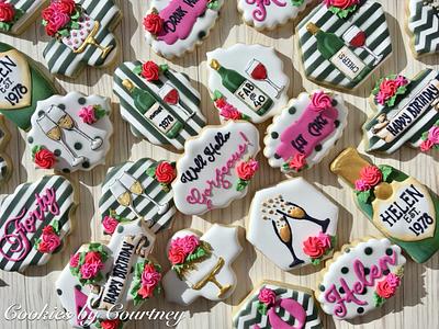 40th Birthday Cookies - CakesDecor