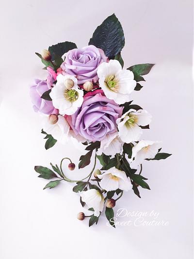 A sugar bouquet of hope. - Cake by Sweet Couture 