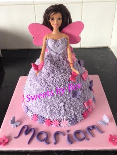 Fairy dolly varden - Cake by Bec