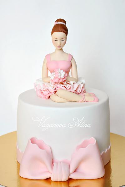 ballerina cake - Cake by Alina Vaganova
