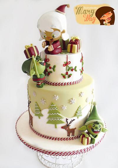 Cake Christmas - Cake by MaryWay