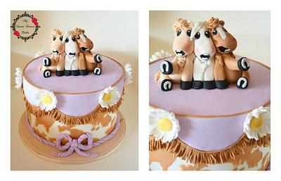 Happy Horse Birthday Cake - Cake by My Sweet Dream Cakes