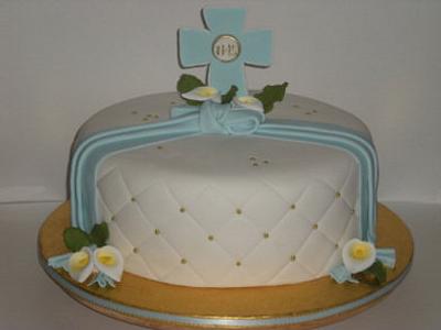 Communion Cake - Cake by Cari