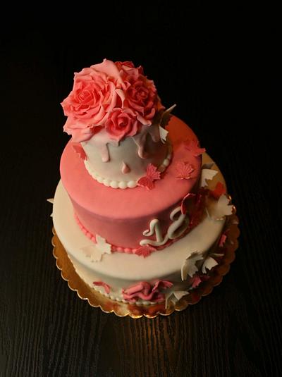 Roses  - Cake by Rozy
