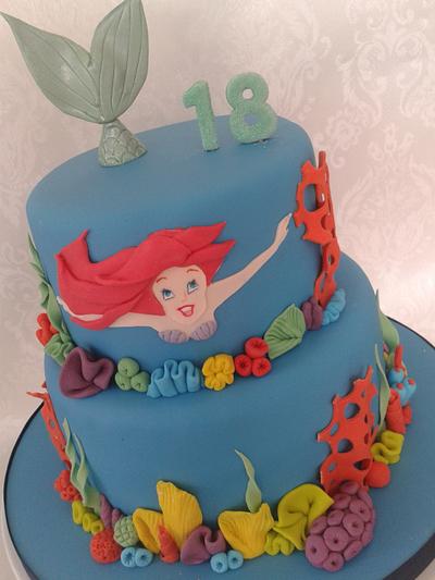 The little mermaid - Cake by Sweet Cake of Mine