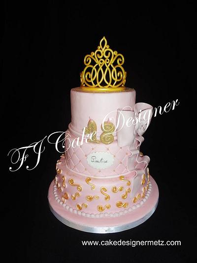 Princess cake  - Cake by FJ Cake Designer