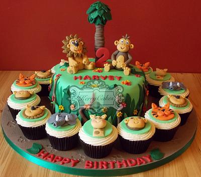 Jungle cake - Cake by kerrycakesnewcastle