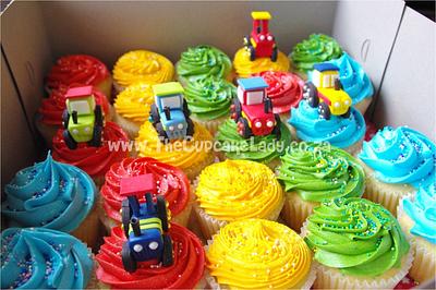 Throwback Thursday Tractors! - Cake by Angel, The Cupcake Lady