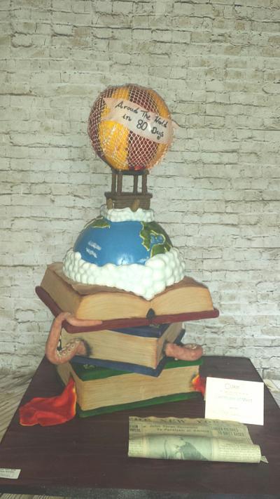 A Jules Verne tribute  - Cake by Steph Owen