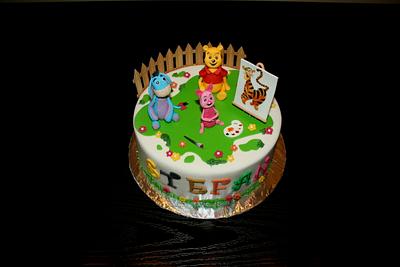 Winnie the pooh and his friends - Cake by Rozy