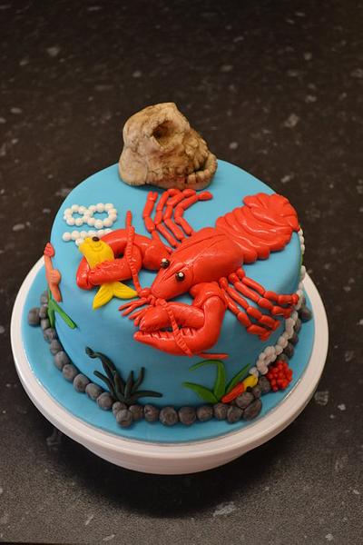Robbie's Crayfish - Cake by Niknoknoos Cakery