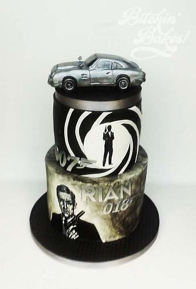 James Bond Cake - Cake by Sharon Fitzgerald @ Bitchin' Bakes