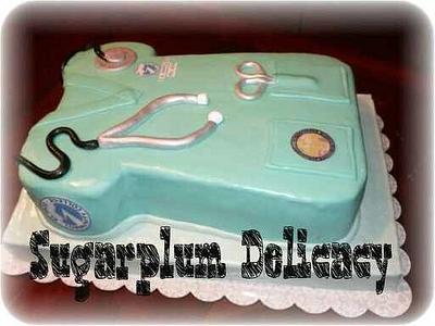 Nurse cake - Cake by SugarplumDelicacy