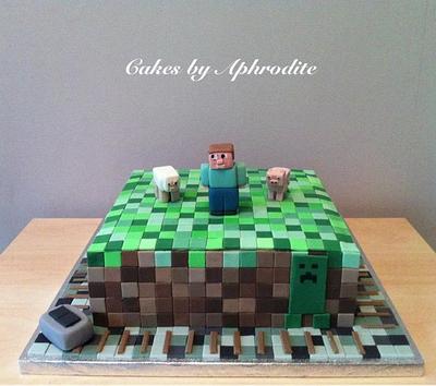 Epic minecraft adventure - Cake by Frances 